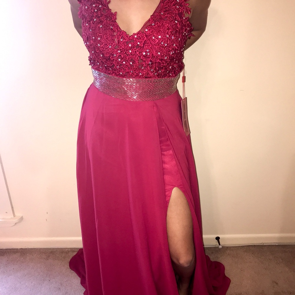 Red Prom Dress - Picture 2 of 2